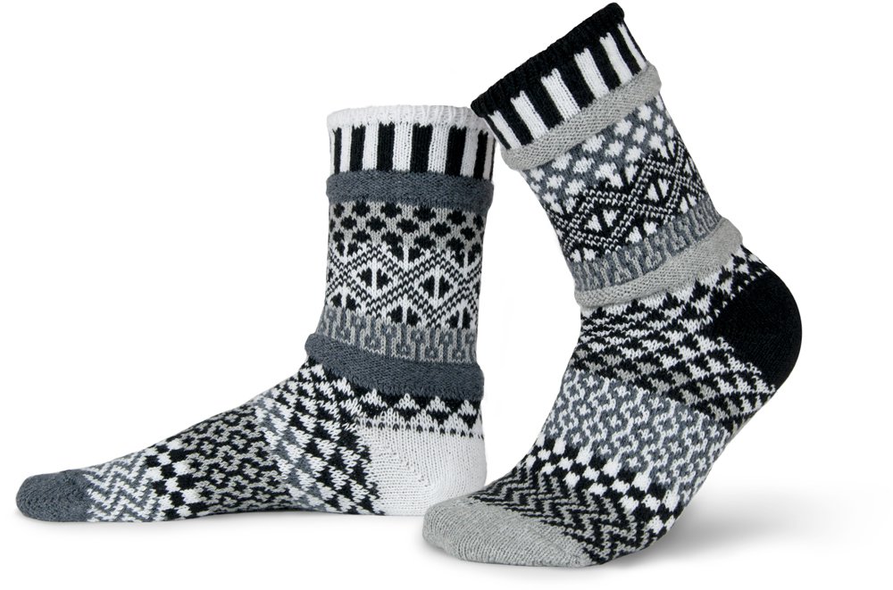 Solmate Socks - Fun Mismatched Crew Socks for Women & Men | Comfortable Cotton Socks for Everyday Wear, Workout & Gifts