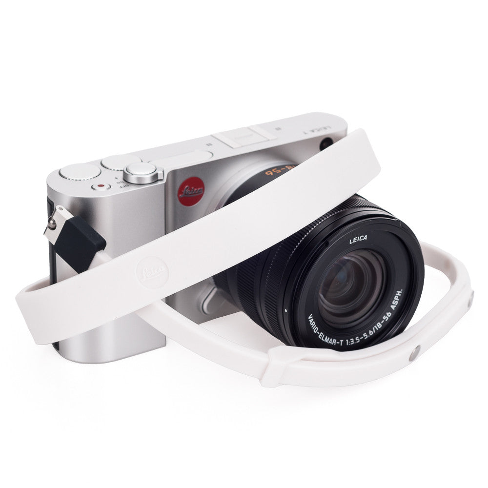 Leica T Camera Silicon Neck Strap - Soft Comfortable Durable White Strap for Leica T/TL/TL2 Cameras - Perfect for Travel, Street Photography & Everyday Use