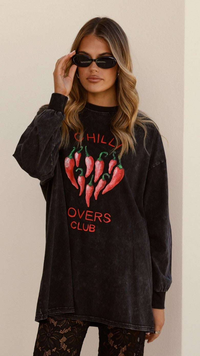 Spicy Chili Lovers T-Shirt & Pants Set - Black | Comfortable Outfit for Cooking, BBQ Parties & Casual Wear