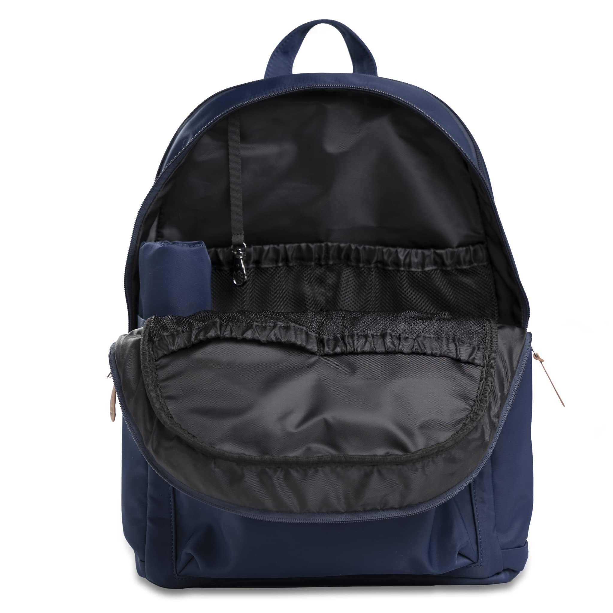 Natemia Waterproof Diaper Backpack - Large Baby Bag with Multiple Pockets, Stroller Straps & Portable Changing Pad - Perfect for Travel, Daycare & On-the-Go Parents