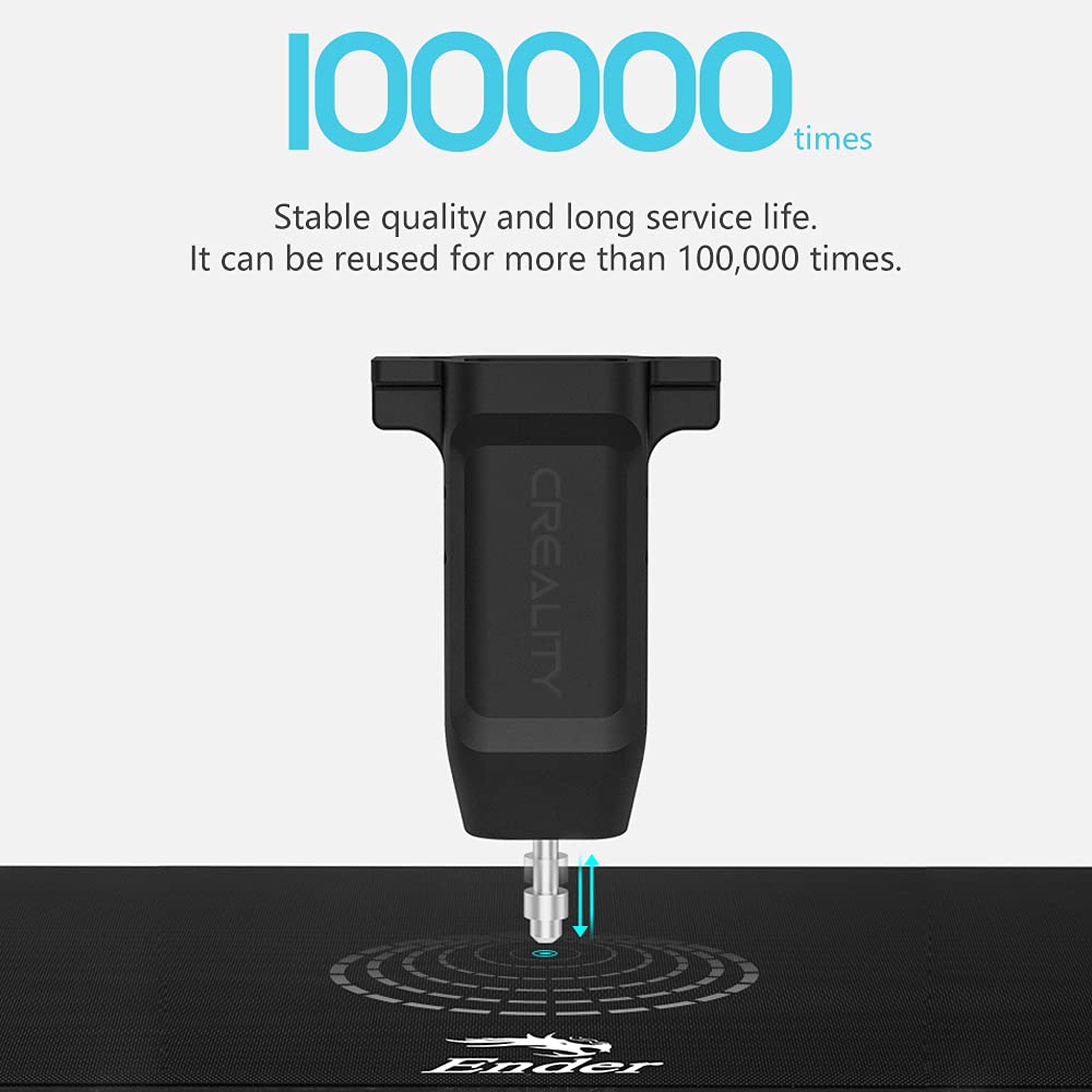 Creality Official CR Touch Auto Leveling Sensor Kit for Ender 3, Ender 3 V2, Ender 3 Pro, Ender 5 & CR-10 3D Printers - Compatible with 32-Bit V4.2.2/V4.2.7 Mainboard - Perfect for Precise 3D Printing & Bed Leveling