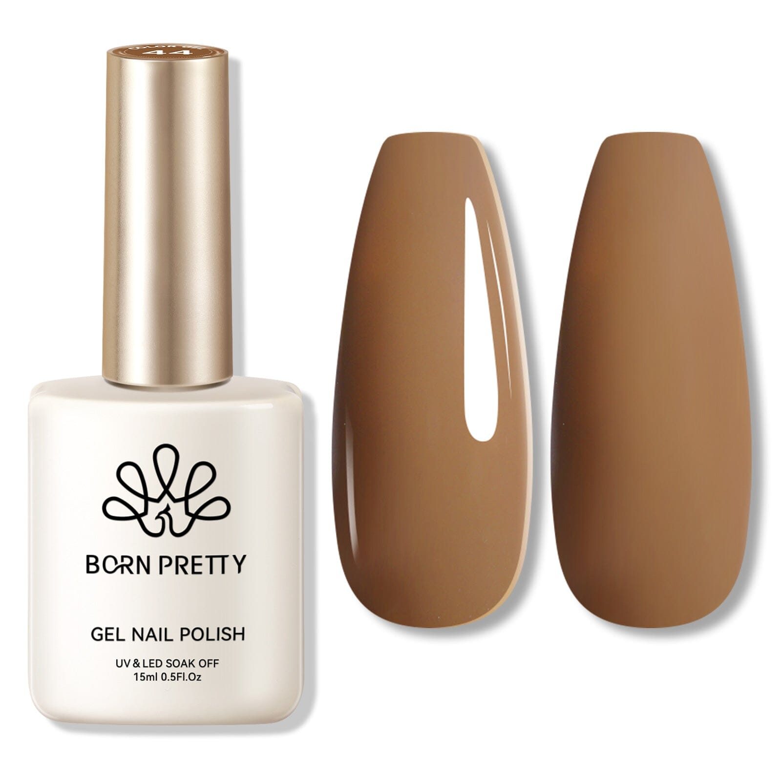 Hema Free Color Gel Polish #44 - 15ml Long Lasting Nail Polish for Salon & Home Manicure - Perfect for Nail Art, DIY Nails, and Professional Use