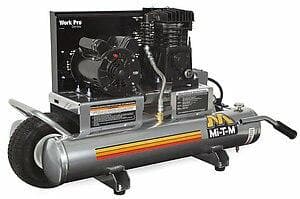 8 Gallon Single Stage Electric Air Compressor - AM1 PE15 08WP - Powerful & Quiet for Home Garage, DIY Projects, and Automotive Repair