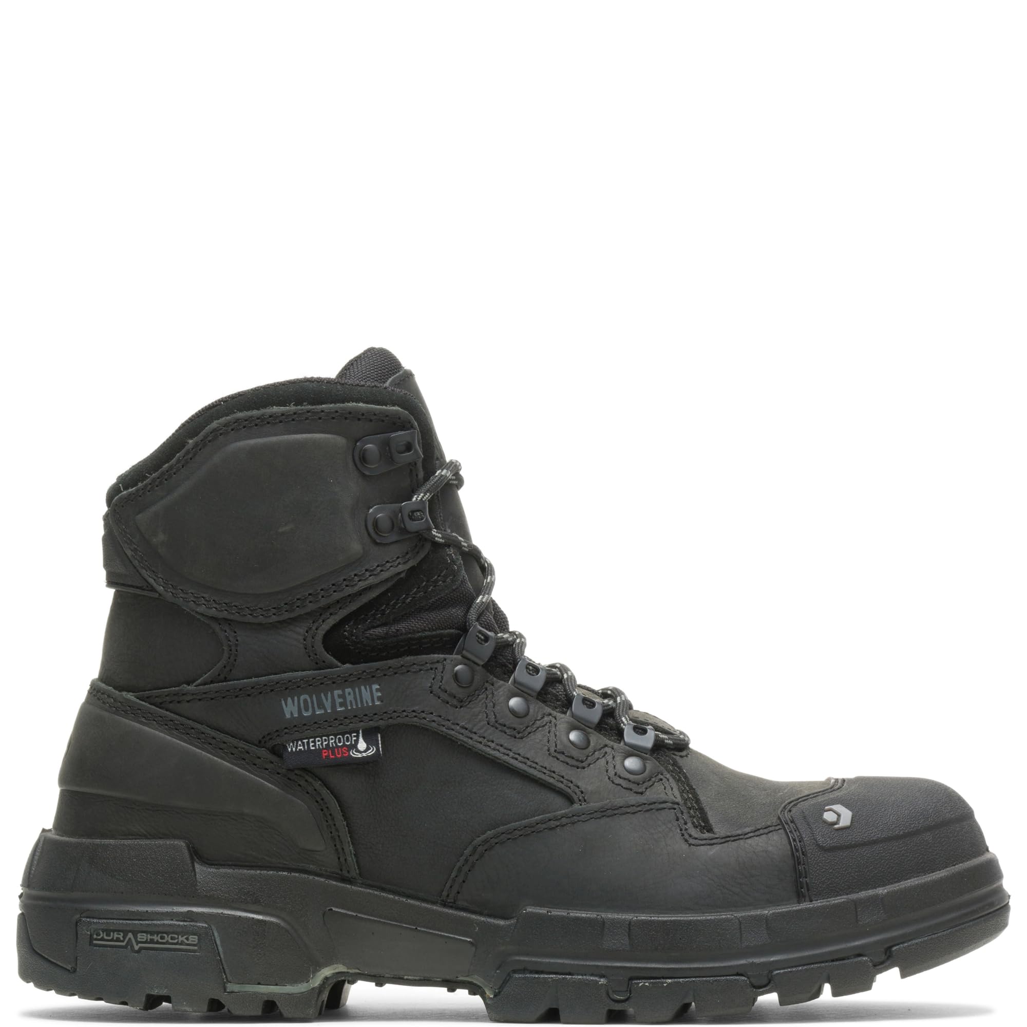 Wolverine Men's Legend 6 Inch Waterproof Steel Toe Work Boots - Durable Safety Shoes for Construction, Warehouse & Outdoor Work