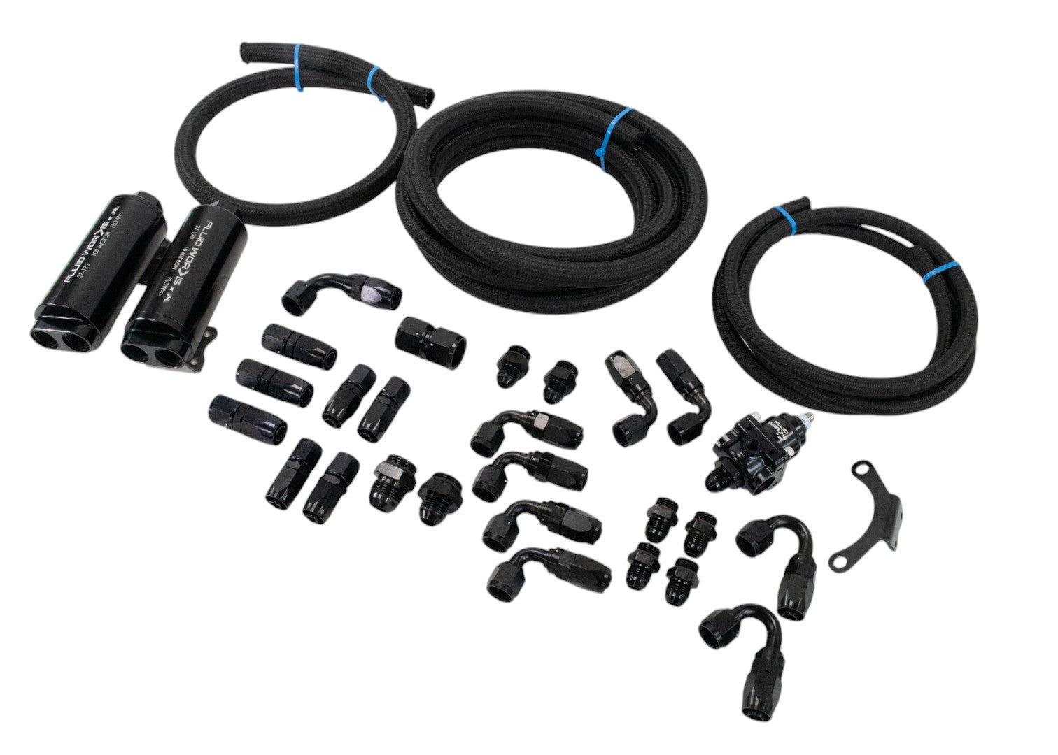 Extreme Swap Fuel System Plumbing Kit - Dual 8AN Feed for High-Performance Vehicles (Compatible with Up to 6GPM Pump) - Perfect for Racing, Off-Road & Engine Upgrades
