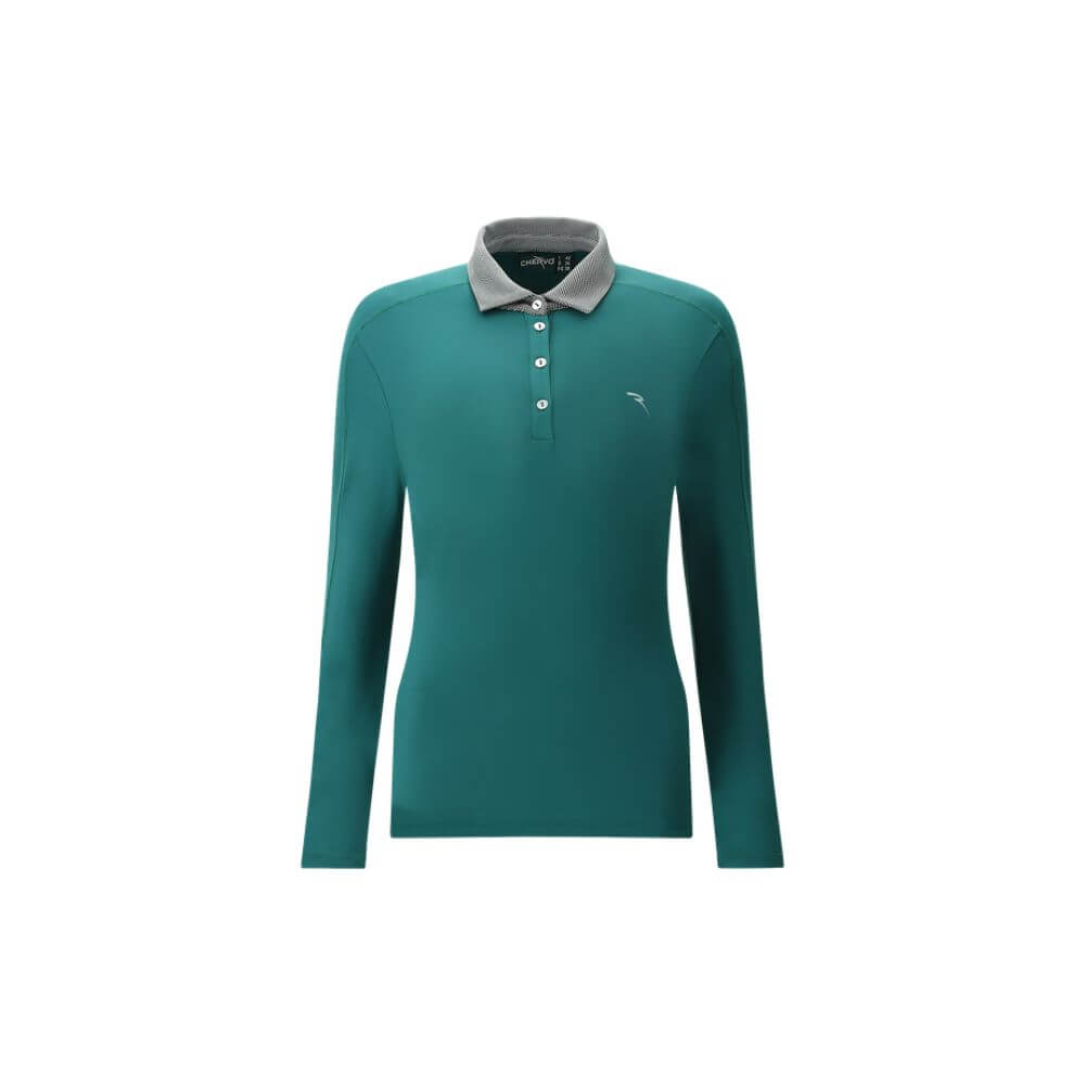 AVENDO Men's Printed Collar Pro Therm® Performance Polo Shirt - Moisture Wicking, Breathable, Quick Dry - Perfect for Golf, Tennis & Casual Wear - Final Sale