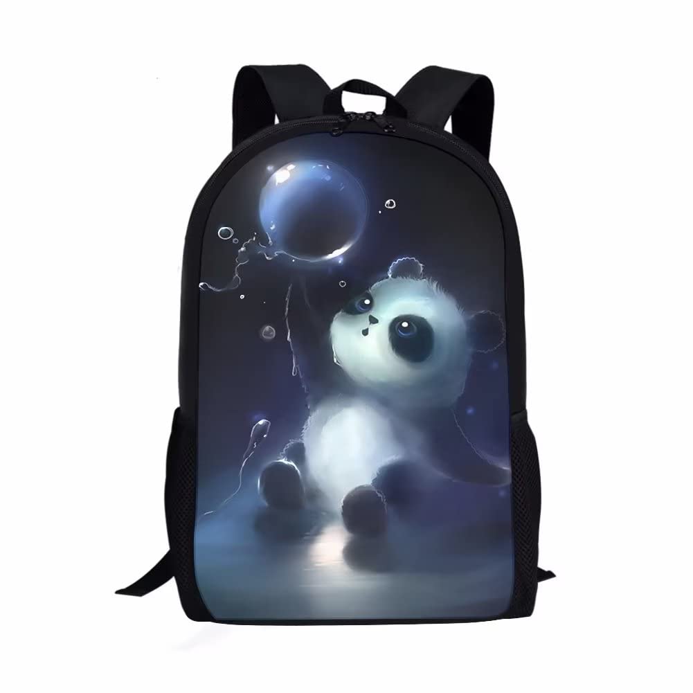 AmzPrint 17 Inch Cute Cartoon Kawaii Backpack for Girls - Lightweight School Book Bag with Laptop Compartment | Perfect for School, Travel & Daily Use