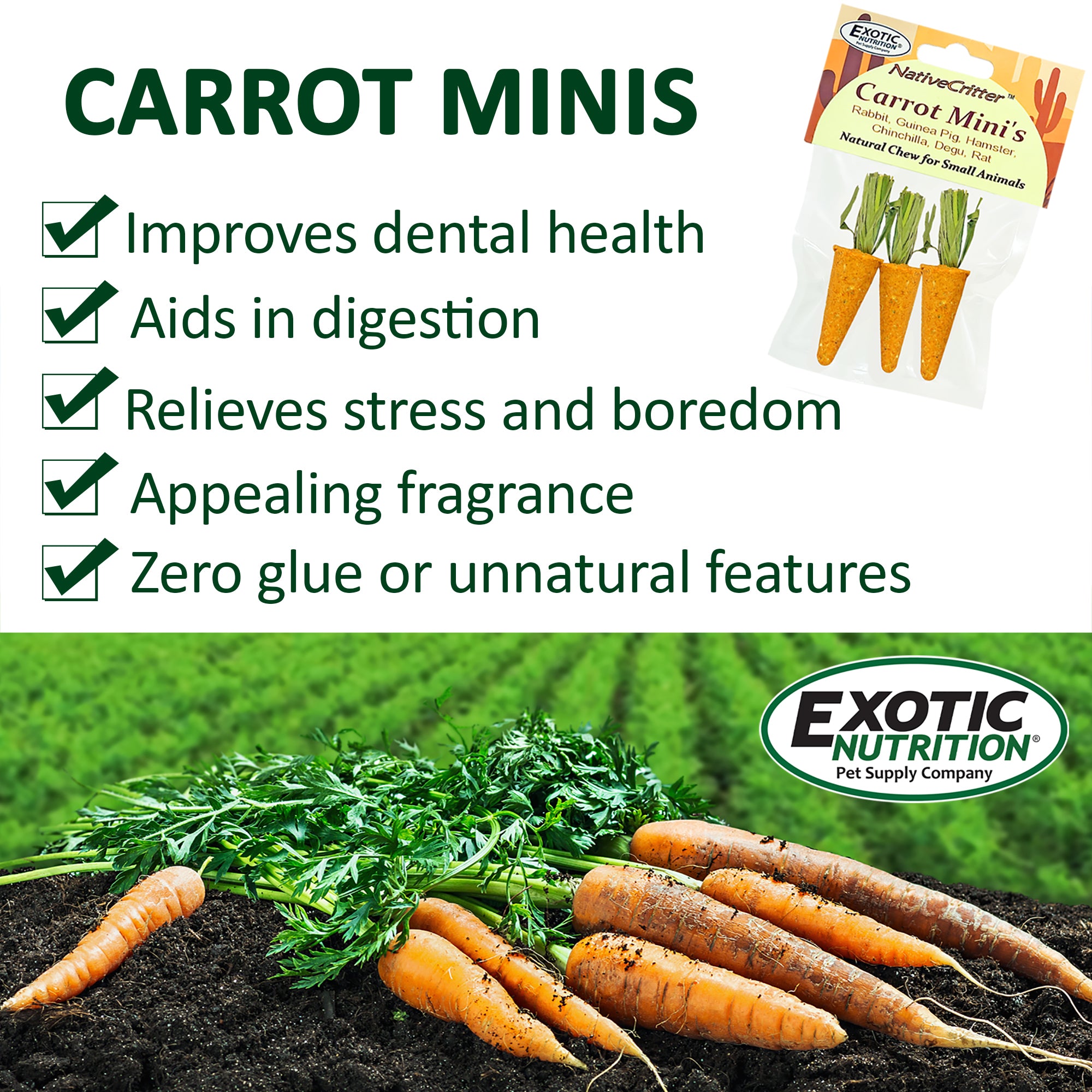 Fresh Organic Baby Carrots - Crunchy & Sweet Mini Carrots for Snacks, Salads & Healthy Eating | Perfect for Lunch Boxes, Veggie Trays & Kids Meals