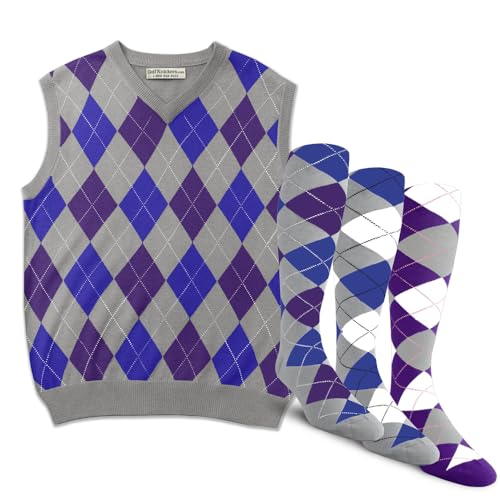 Taupe/Purple/Royal