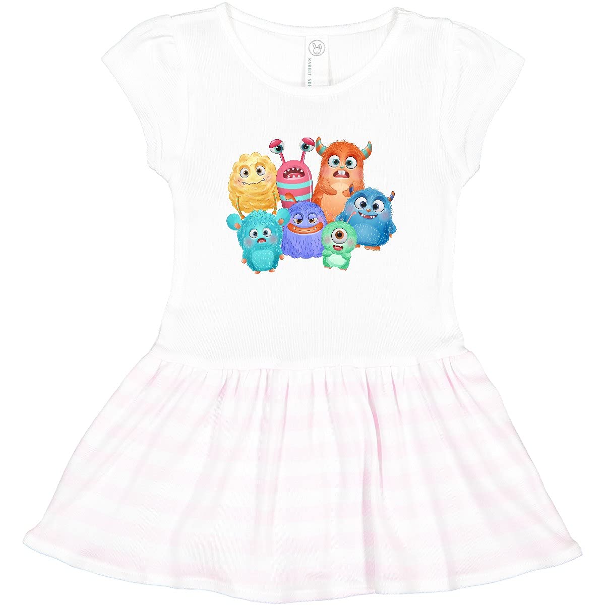 Inktastic Halloween Monsters Toddler Dress - Cute & Spooky Costume for Baby Girls & Boys - Perfect for Halloween Parties, Trick-or-Treating & Photo Shoots