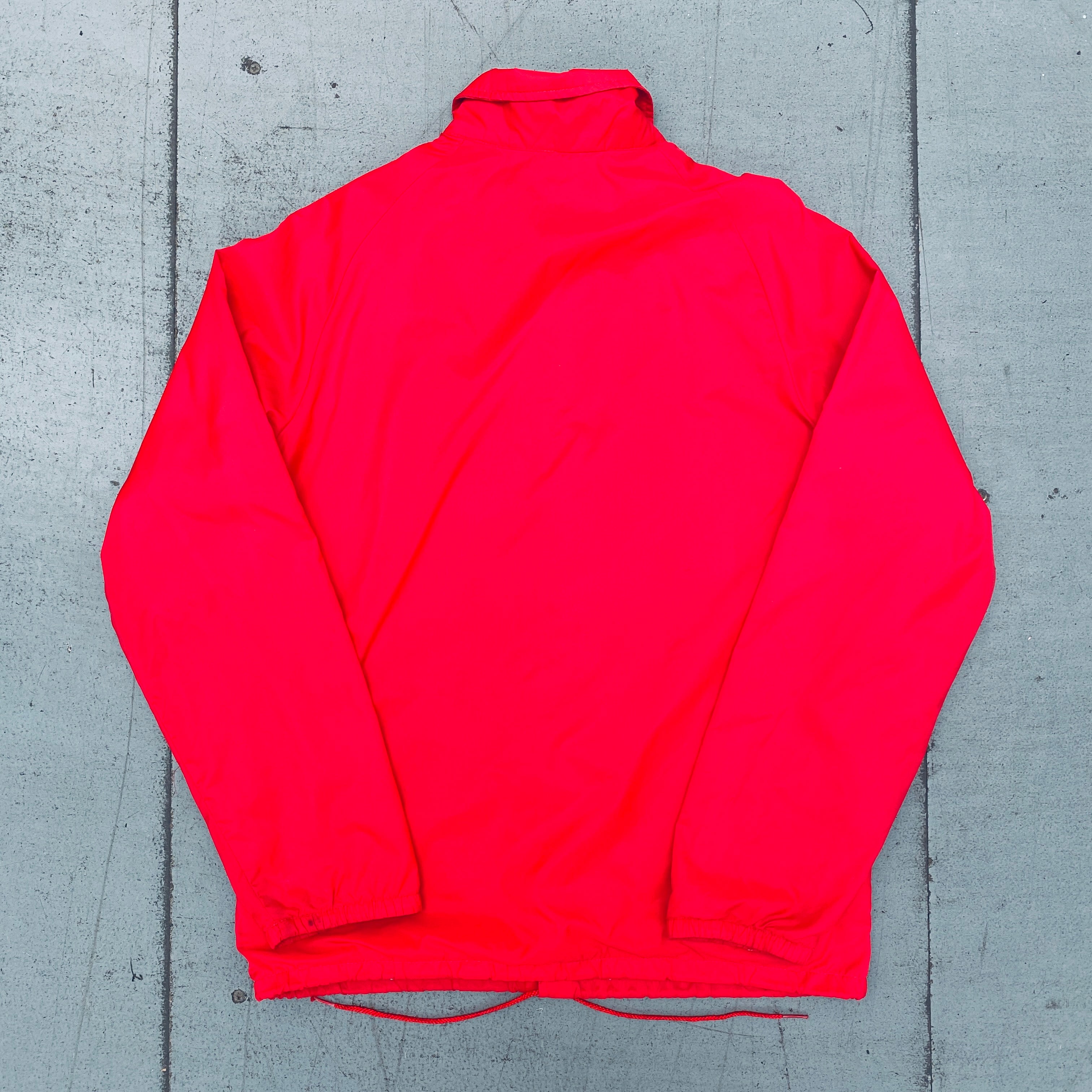 Vintage 1970s Atlanta Falcons Coach Jacket - Lightweight Stahl Urban Style (S/M) | Perfect for Football Games, Retro Fashion & Falcons Fan Collection