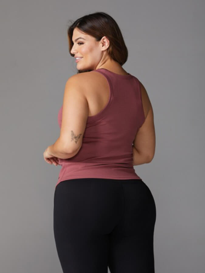 Tavi Perfect Fit Rib Women's Tank Top - Soft Stretchy Comfortable Camisole for Yoga, Workout & Casual Wear | Mesa Collection