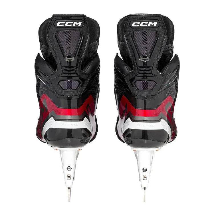 CCM Jetspeed FT6 Senior Hockey Skates - High-Performance Ice Skates for Men & Women - Perfect for Competitive Play & Training on Ice Rinks