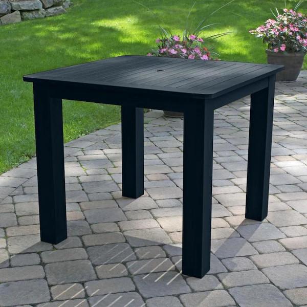 Lehigh 5-Piece Square Counter Height Outdoor Dining Set 42 x 42 - Perfect for Patio, Deck, Garden & Backyard Entertaining