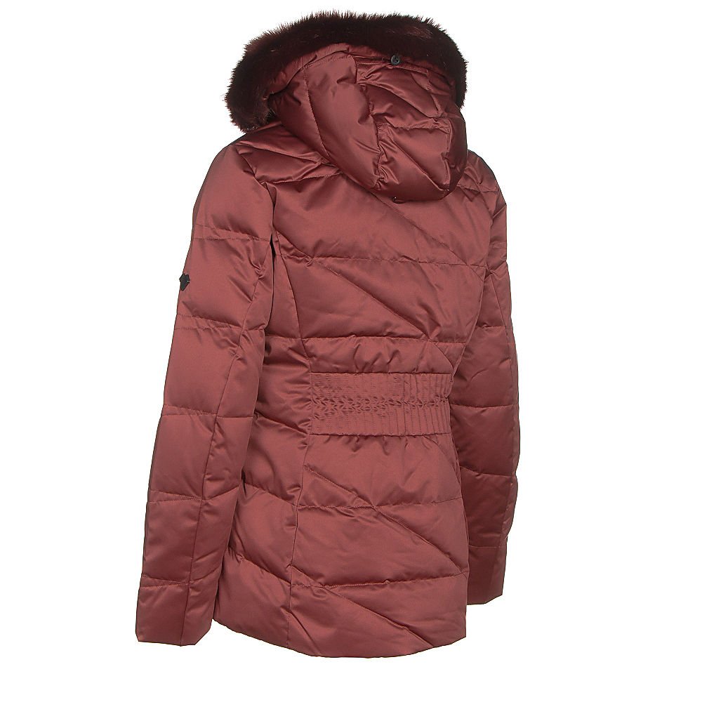 Obermeyer Women's Bombshell Down Parka - Copper Beach - Size 8 Regular - Warm Winter Coat for Outdoor Activities & Cold Weather