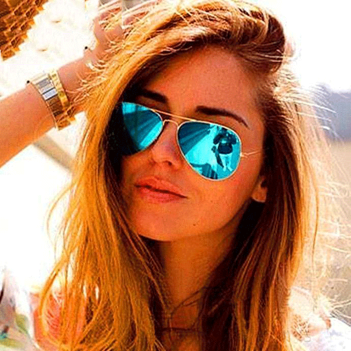 Polarized Aviator Sunglasses for Men & Women - UV Protection, Stylish Mirror Lens - Perfect for Driving, Beach & Outdoor Activities