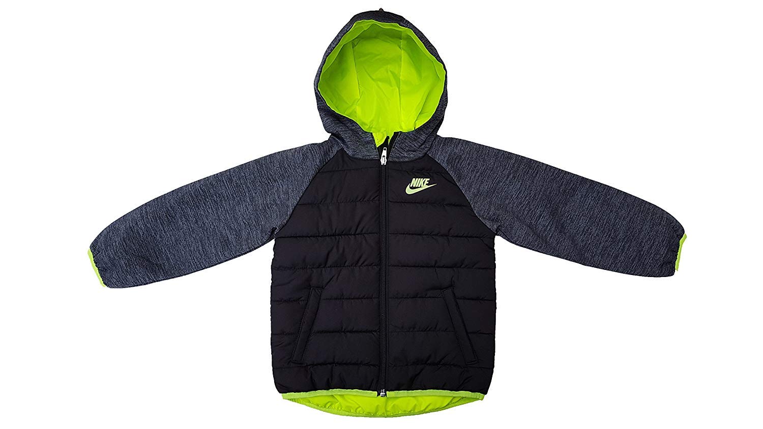 Nike Kids' Therma Fleece Jacket for Boys - Warm Winter Sports Jacket for Running, Hiking & Outdoor Activities (Little Kids Size)