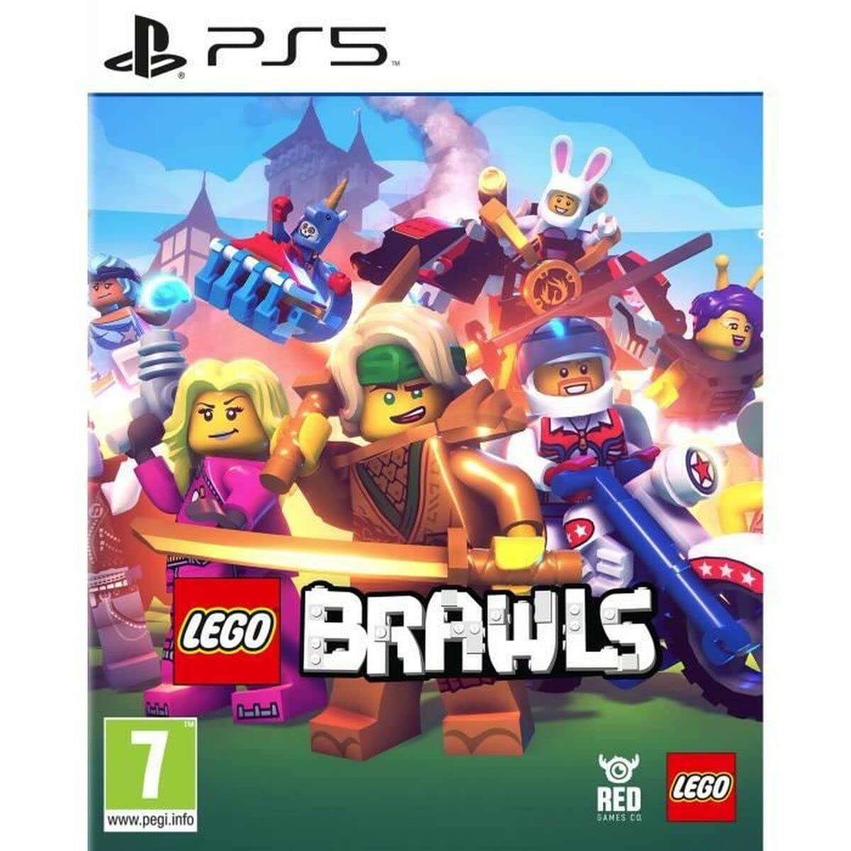 LEGO Brawls for PS5 - Action-Packed Fighting Game with Customizable Minifigures | Perfect for Family Fun & Competitive Play