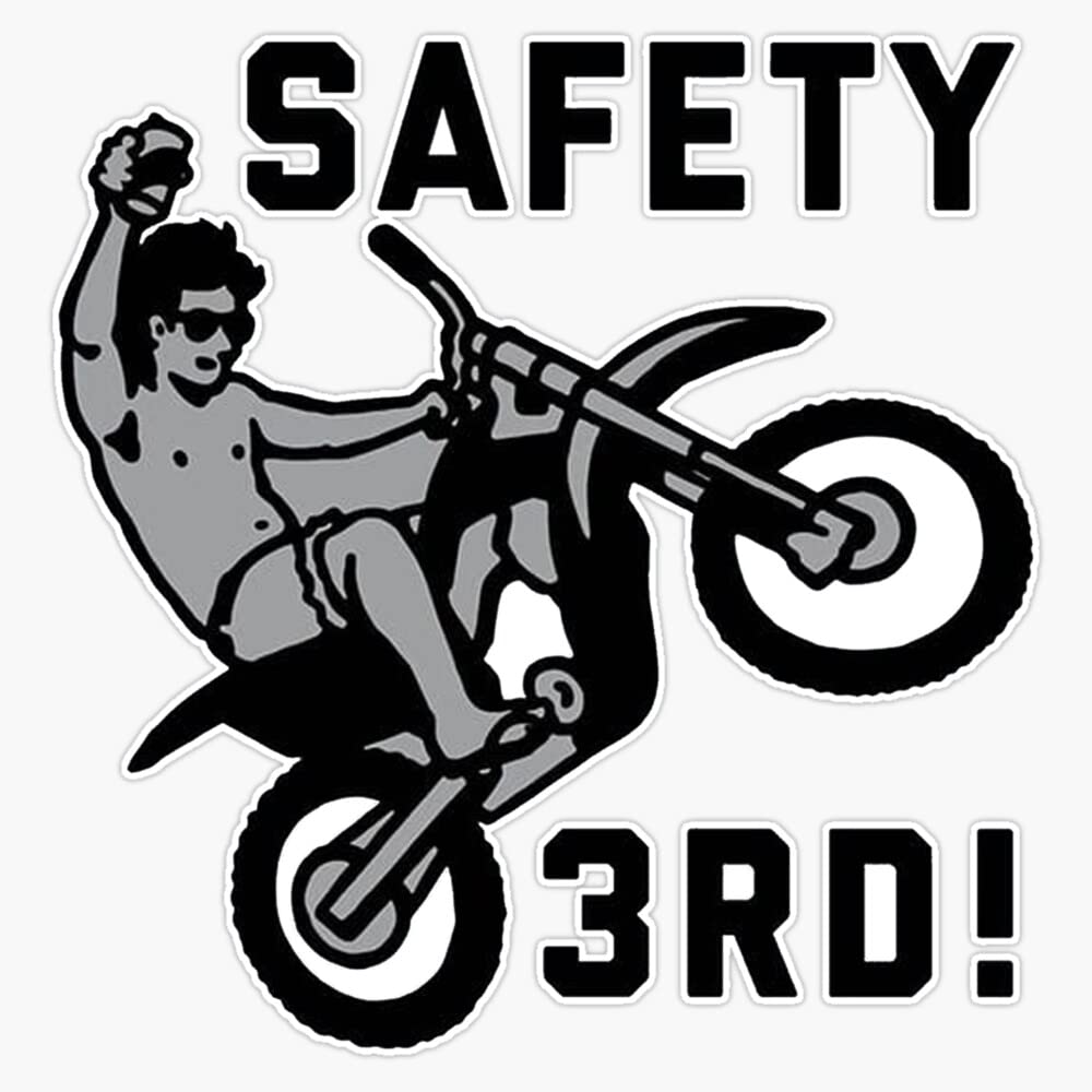 Safety Third Vinyl Decal 5