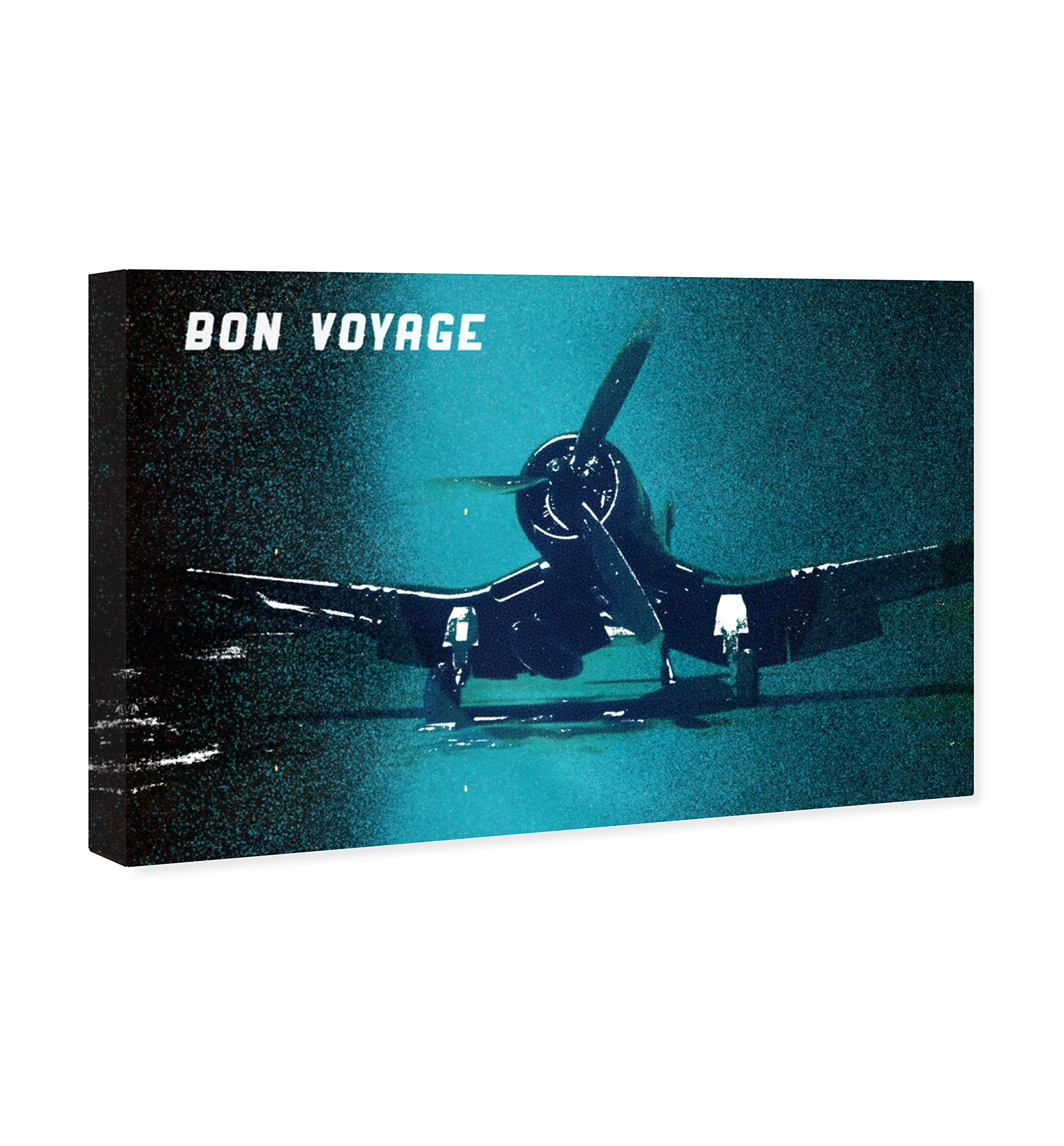 Bon Voyage Transportation Wall Art Canvas Print - 15