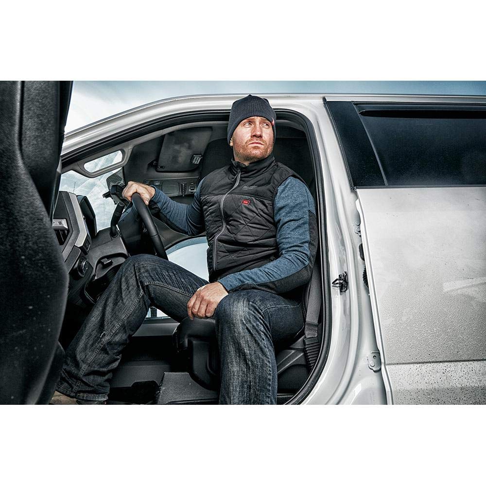 Milwaukee M12 Heated AXIS Vest - Lithium-Ion Battery Powered Heated Jacket for Men - Perfect for Outdoor Work, Construction & Cold Weather Activities