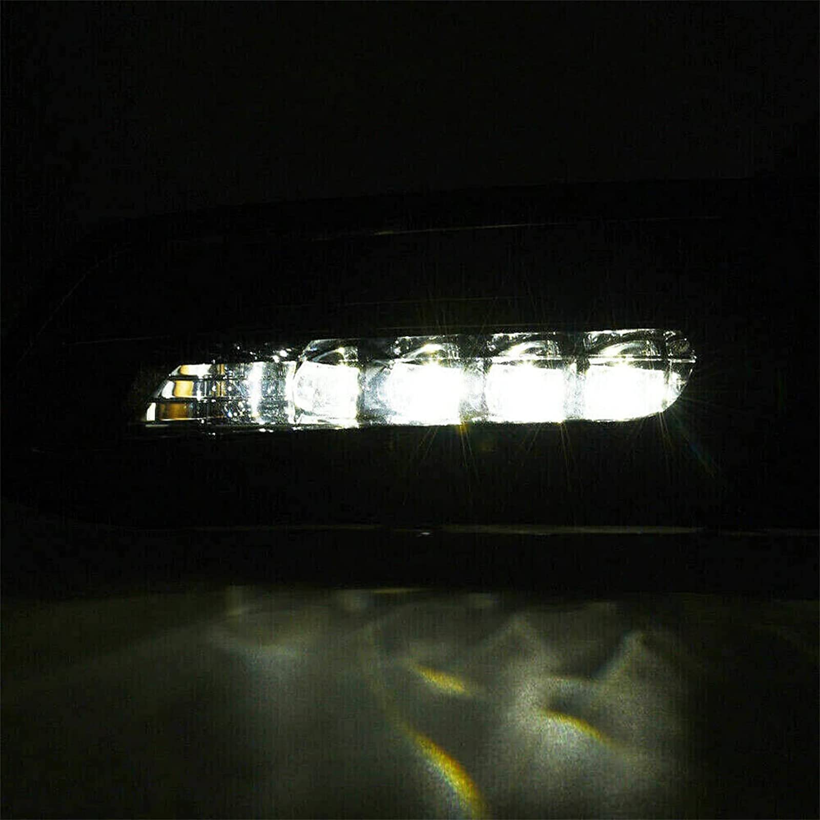 LED Fog Lights for 2018-2020 Honda Accord Sedan - Left & Right Pair Replacement Bumper Fog Lamps | Durable Driving Lights for Night & Foggy Conditions