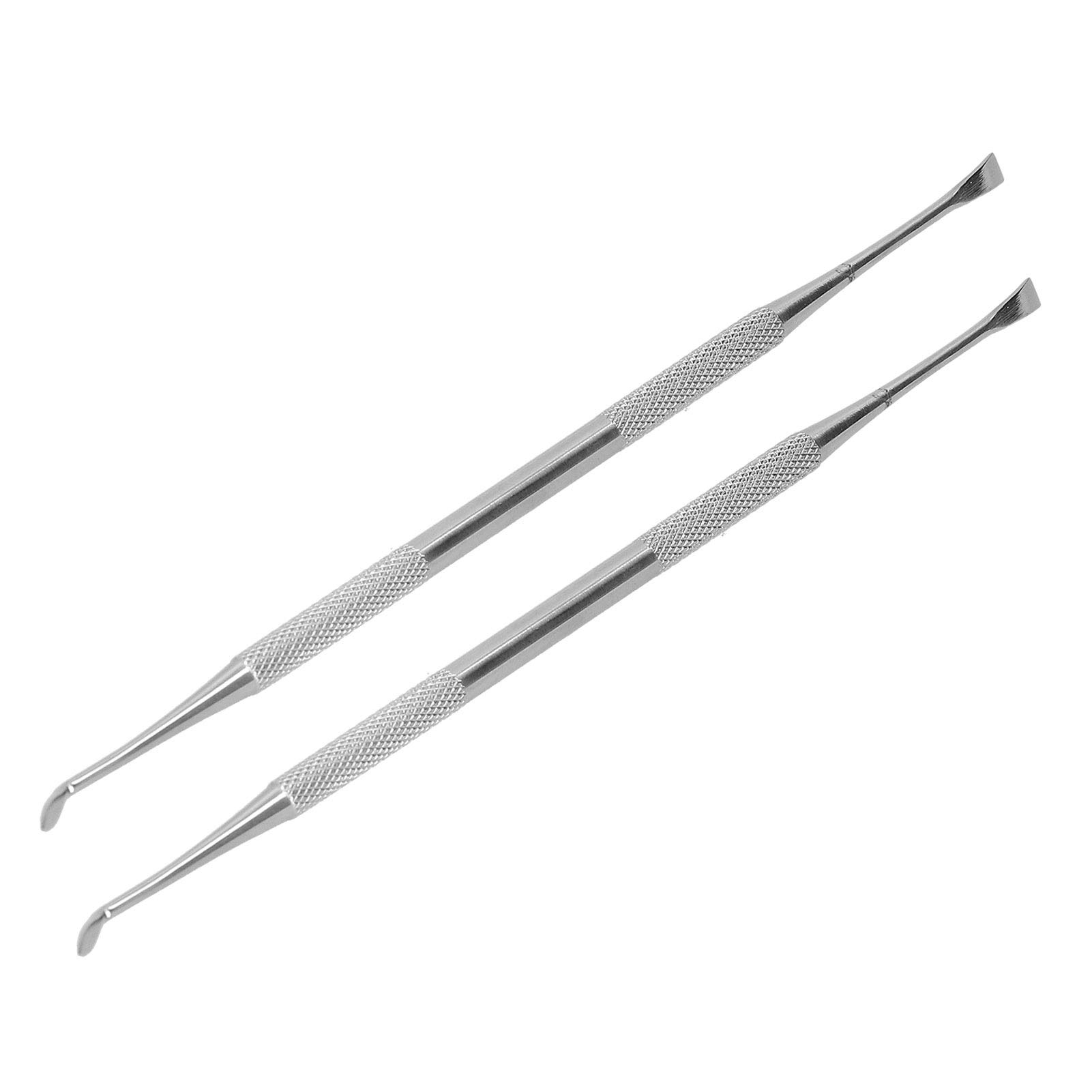 Fybida 2pcs Pet Tartar Remover - Stainless Steel Dental Scraper for Dogs & Cats - Easy Teeth Cleaning at Home