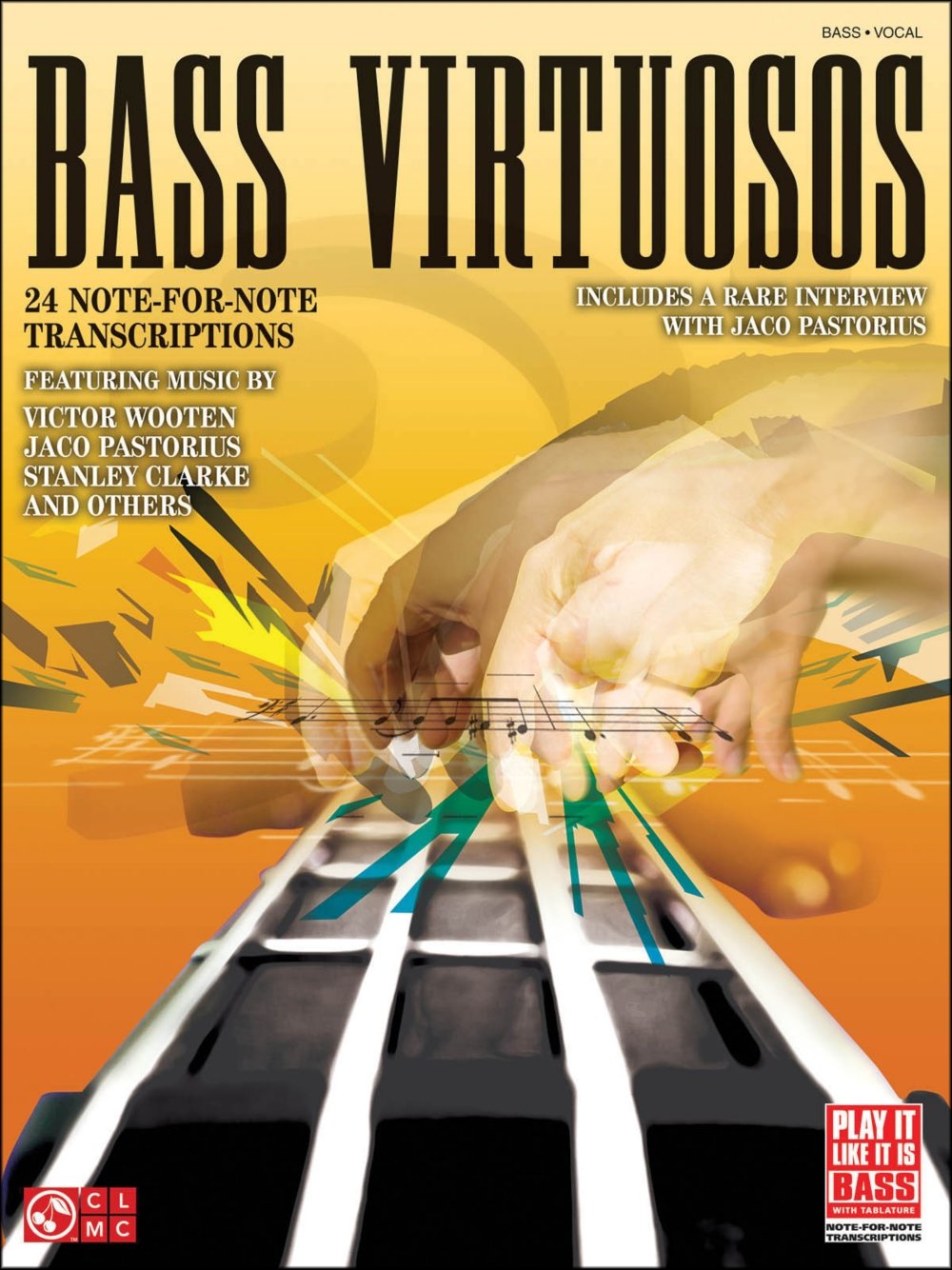Bass Virtuosos - Play It Like It Is Bass Guitar Book - Learn Bass Techniques for Rock, Jazz & Blues - Perfect for Beginners & Advanced Players