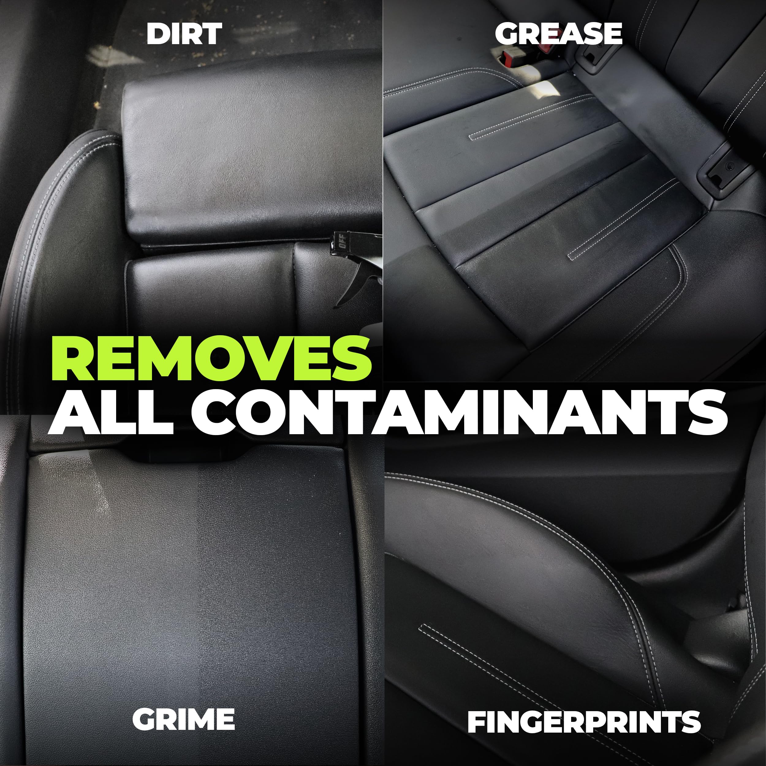 Nexgen Interior Cleaner (8oz) - UV Protection & Residue-Free Professional Finish - Car Detailing Supplies for Leather, Dashboard, Glass & Upholstery - Perfect for On-The-Go Cleaning & Car Interior Maintenance