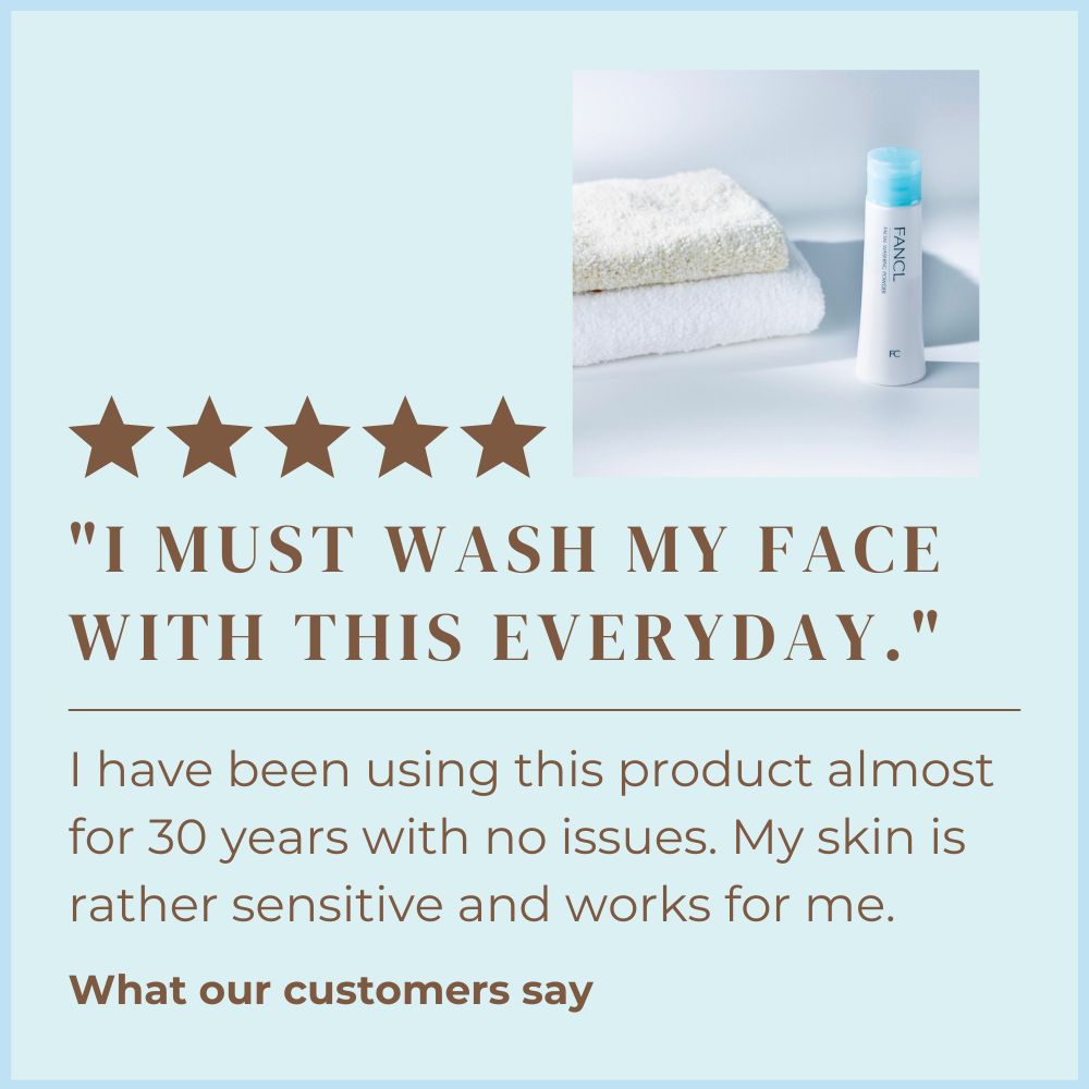 FANCL Double Cleansing Bundle - Oil & Foam Cleanser Set for Deep Pore Cleansing | Perfect for Daily Skincare & Makeup Removal