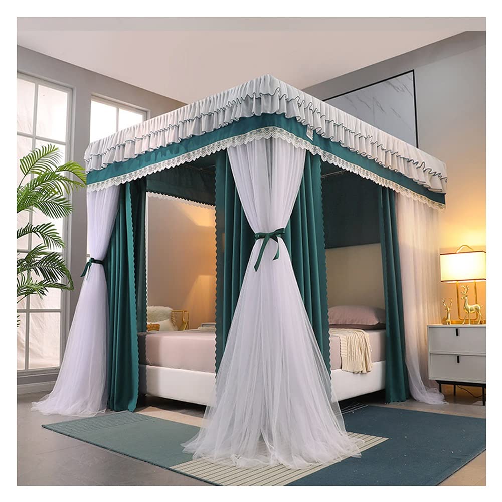 Luxury European-Style Bunk Bed Canopy for Girls - 4 Seasons Bed Curtains in 4 Sizes - Princess Room Decor for Large/Double Beds - Perfect for Bedroom Makeovers & Sleepovers