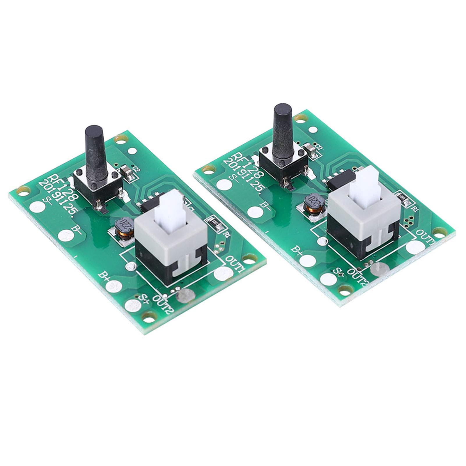 EXCLUZO 2PCS Solar Lamp String Controller Module - Solar Light Control Board for 100 LED Copper Wire String Lights & Solar Studs | Perfect for Garden, Patio, Backyard & Outdoor Decoration Lighting