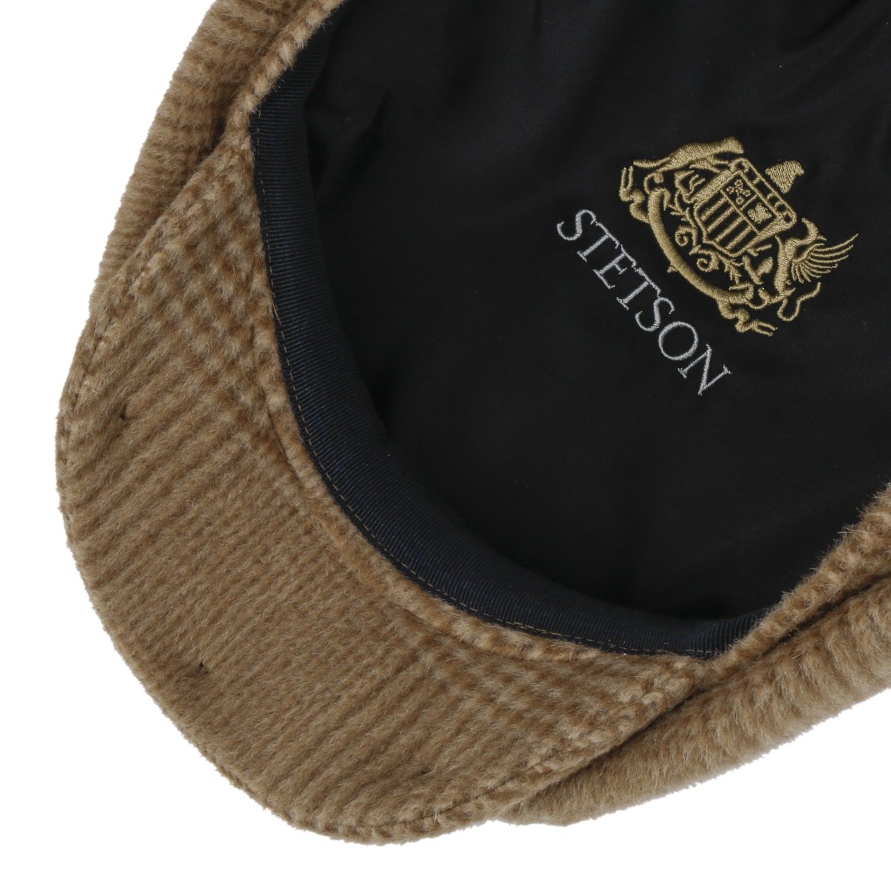 Stetson Hatteras Poundhill Wool Mix Flat Cap for Men - Classic Winter Hat for Outdoor Activities, Hiking, and Casual Wear