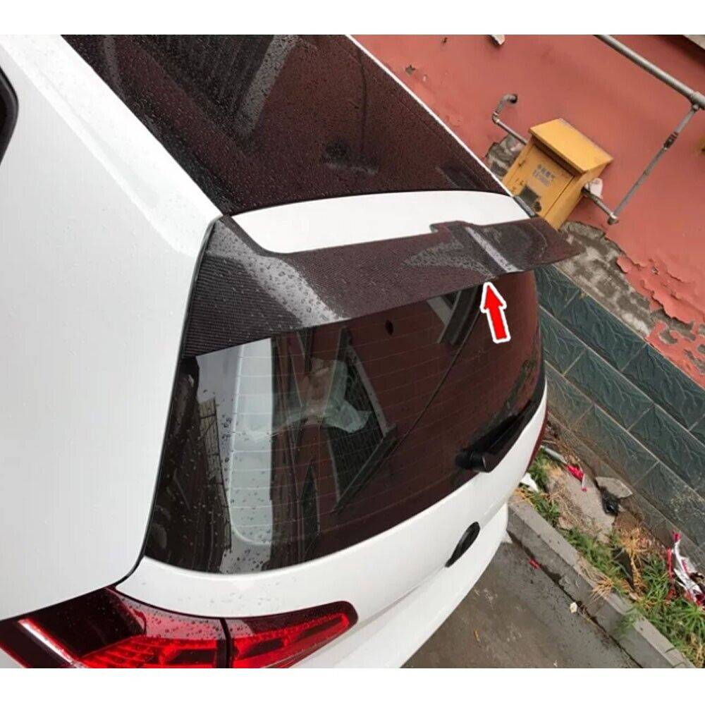 VW Golf MK7 Rear Spoiler Wing - ABS Gloss Black Roof Lip Spoiler for 2013-2019 TSI & TDI Models | Sporty Exterior Upgrade for Enhanced Aerodynamics & Style