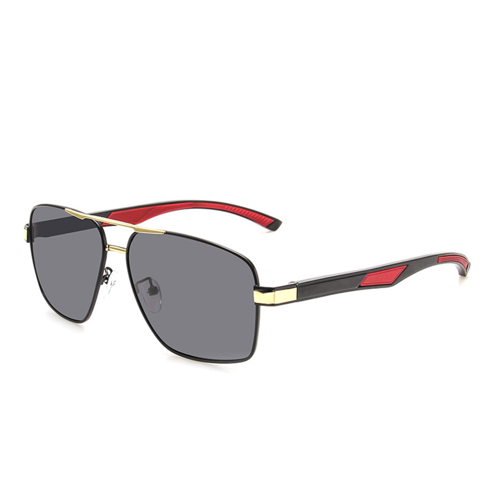 Classic Aviator Sunglasses for Men - Polarized UV Protection Lenses - Fashion Driving Shades for Outdoor Activities, Travel & Beach