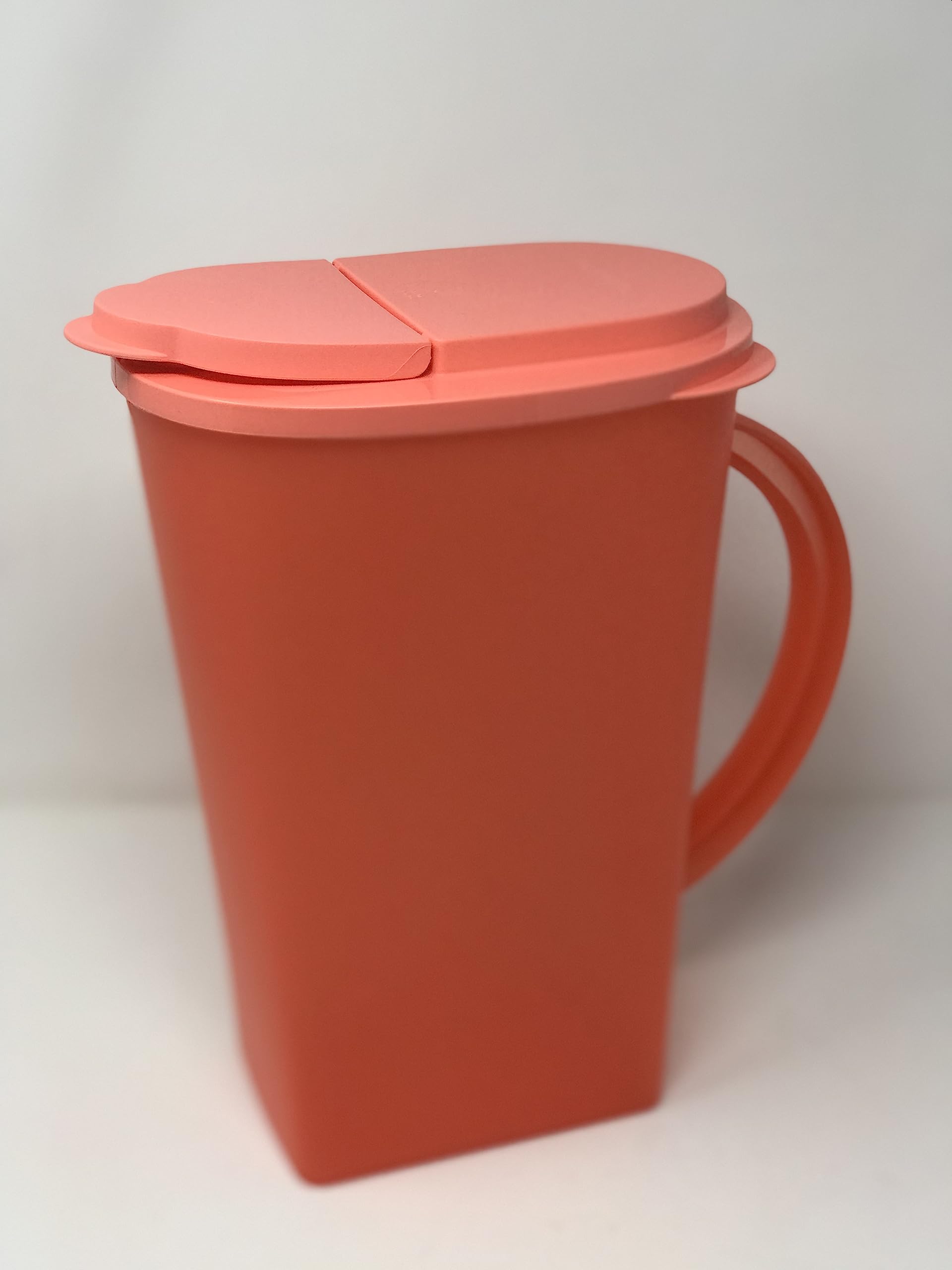 1 Gallon Pitcher Floresta Open House - Large BPA-Free Water Pitcher for Iced Tea, Lemonade & Party Drinks - Perfect for Entertaining, Outdoor Gatherings & Kitchen Storage