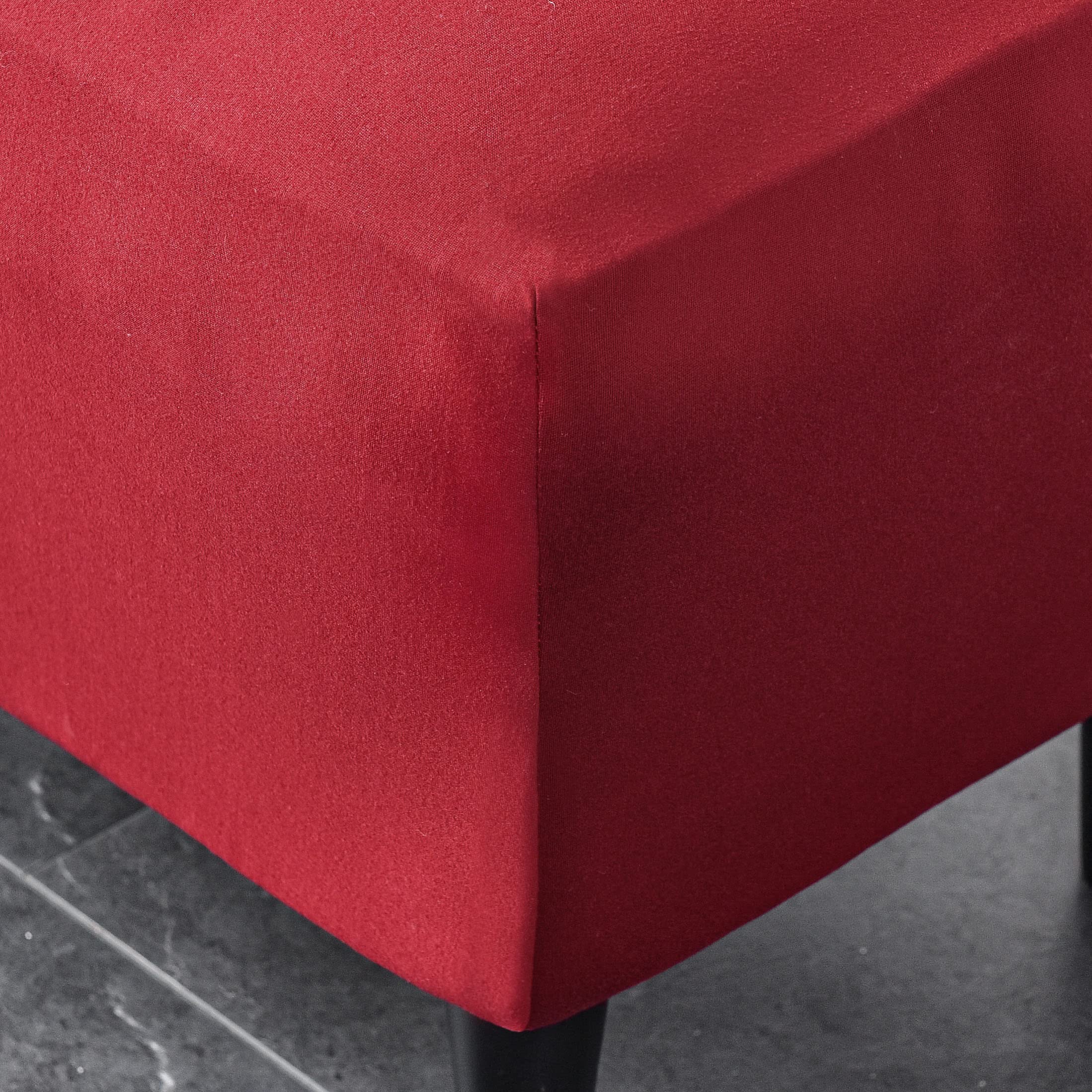 CRFATOP X-Large Ottoman Chair Cover - Stretchable Rectangle Storage Stool Slipcover with Elastic Bottom, Solid Footstool & Footrest Protector - Perfect for Living Room, Bedroom, and Home Decor