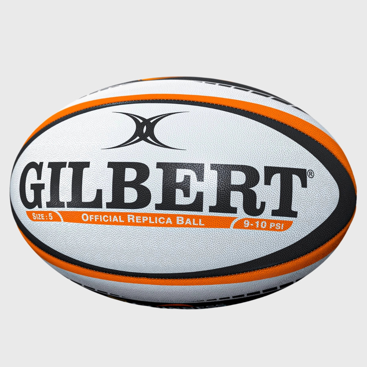 Gilbert Official Six Nations Replica Rugby Ball for Men - Match-Grade Training & Game Ball for Rugby Enthusiasts - Perfect for Practice, Matches, and Rugby Gifts