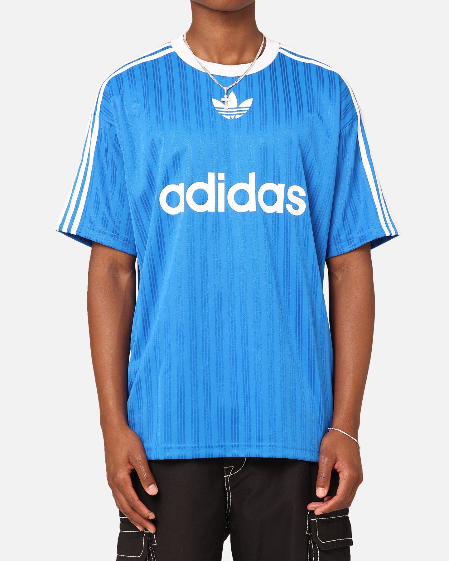 Adidas Adicolor T-Shirt for Men - Better Bluebird Casual Tee for Everyday Wear, Gym & Street Style
