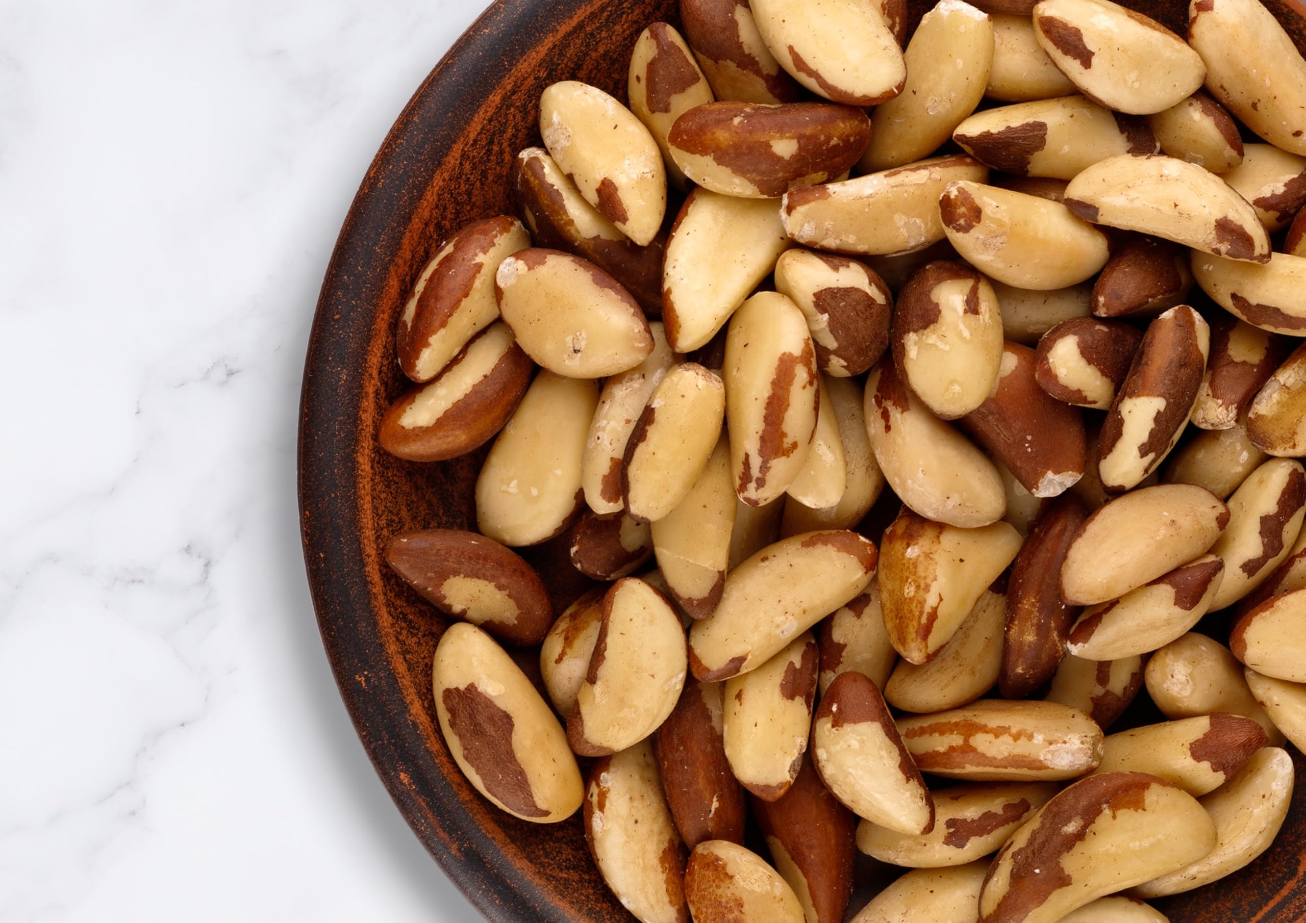 Food to Live - Dry Roasted Brazil Nuts with Himalayan Salt, 8 Pounds – Oven Roasted, Lightly Salted, No Oil Added, Whole, Vegan, Kosher, Bulk Snacks for Healthy Eating, Keto Diet & On-the-Go Nutrition