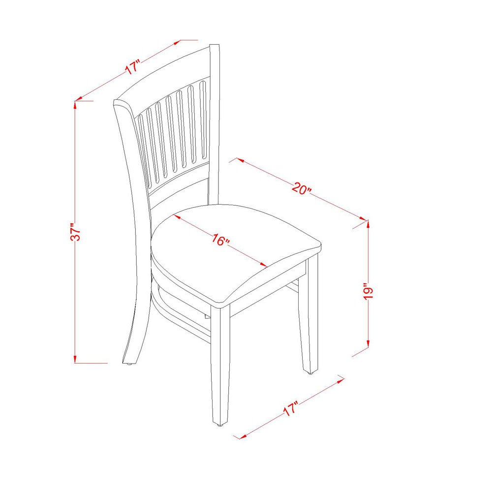 East West Furniture HBVA3-LWH-W 3-Piece Round Dining Set with Pedestal Table & 2 Wooden Chairs, 42x42 Inch, Linen White - Perfect for Small Spaces, Breakfast Nooks & Cozy Apartment Dining