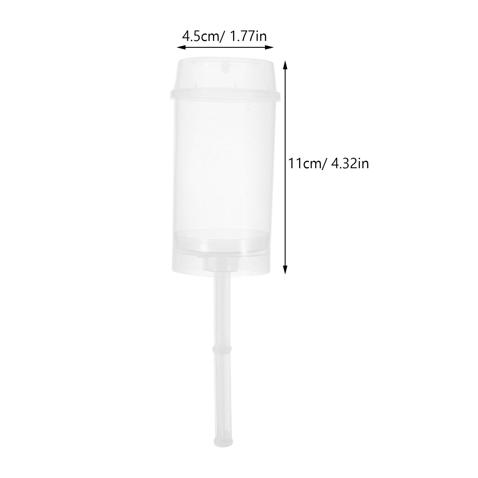 DOITOOL 50PCS Reusable Cake Push Pop Containers with Lids - Dessert Shooter Cups for Cake, Ice Cream, Jelly, Candy | Perfect for Birthday Parties, Baby Showers & Wedding Dessert Displays