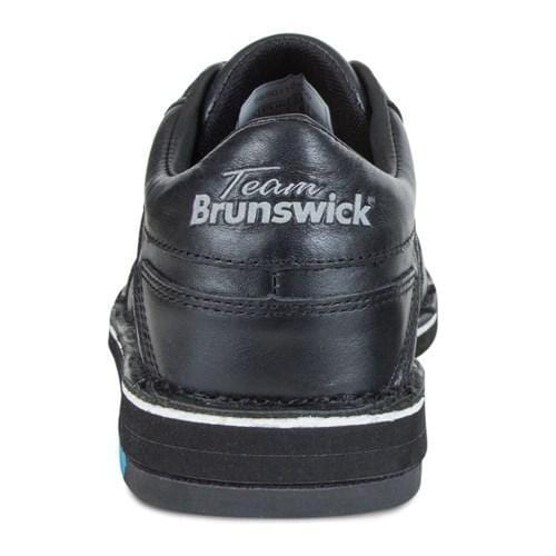 Brunswick Men's Team Brunswick Black Right-Handed Wide Bowling Shoes - Perfect for League Play & Competitive Bowling