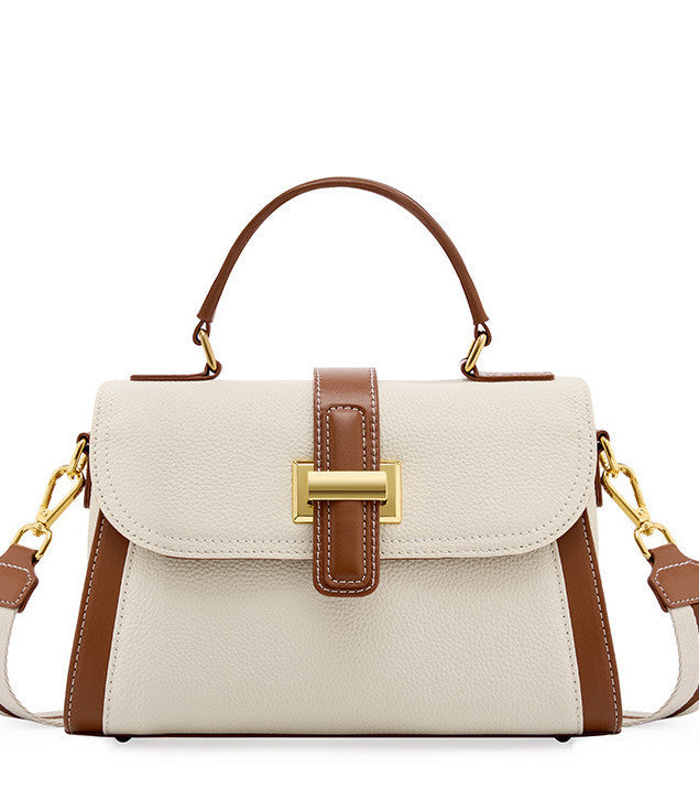 Stylish Women's Genuine Leather Handbag - Perfect for Work, Travel & Everyday Use