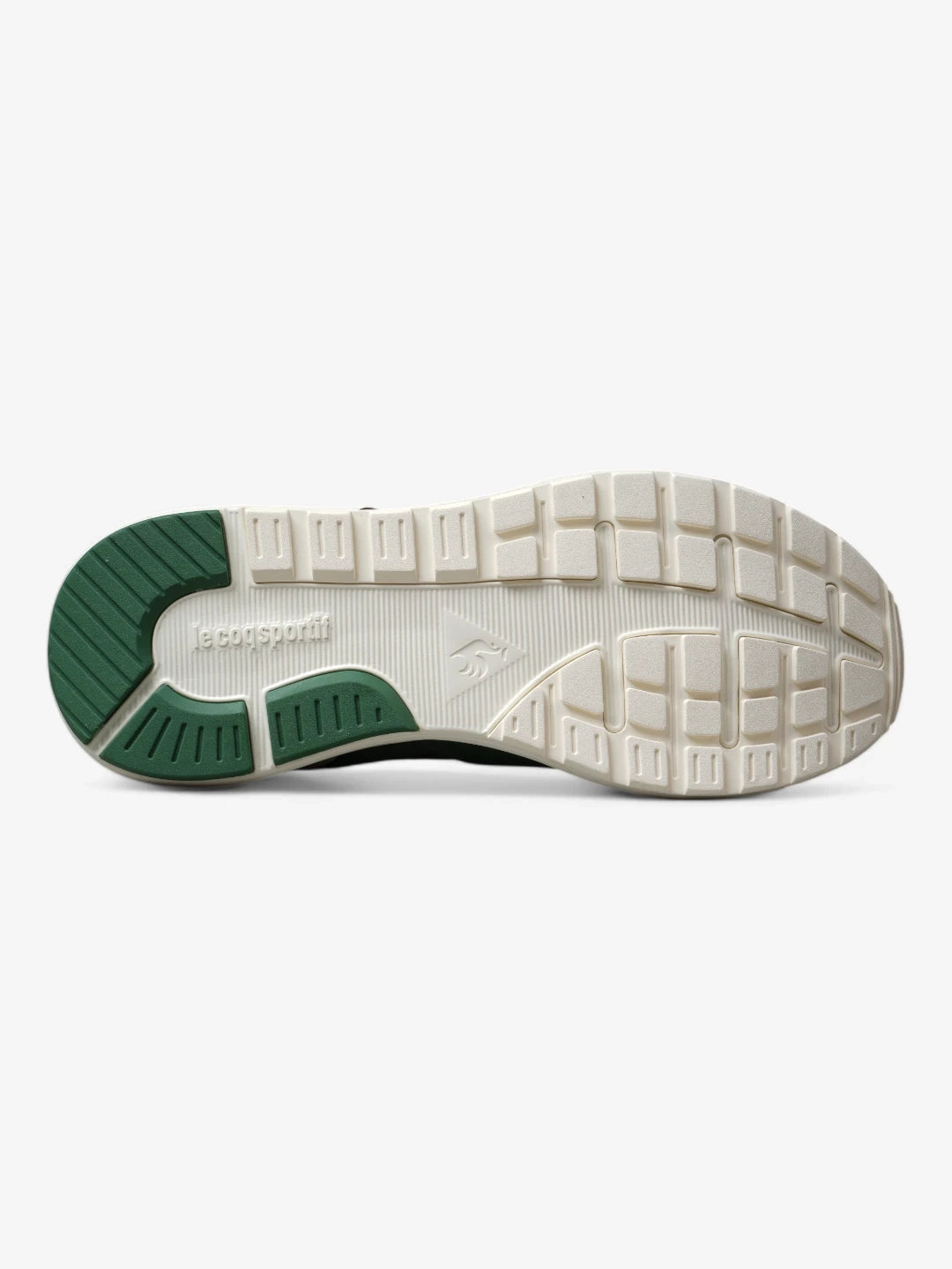 Le Coq Sportif Omega X Sport Sneakers - Light Brown & Green Running Shoes for Men | Comfortable Athletic Shoes for Jogging, Gym & Casual Wear