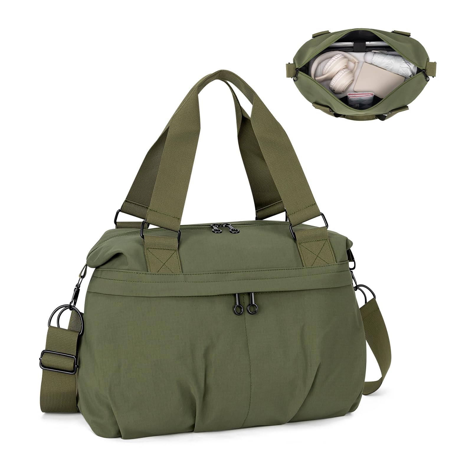 **Durable Travel Duffel Bag - Carry On Luggage for Airplanes, Personal Item Bag, Weekender & Overnight Bag for Men & Women - Perfect for Gym, Weekend Trips & Business Travel**
