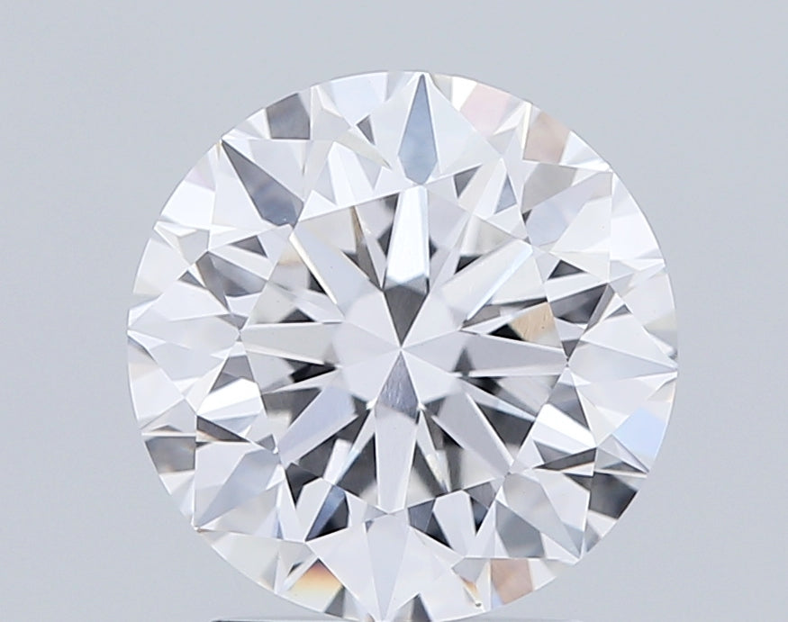 2.51 Carat Round Lab Grown Diamond - GIA Certified, VVS1 Clarity, D Color | Perfect for Engagement Rings, Wedding Bands & Anniversary Gifts
