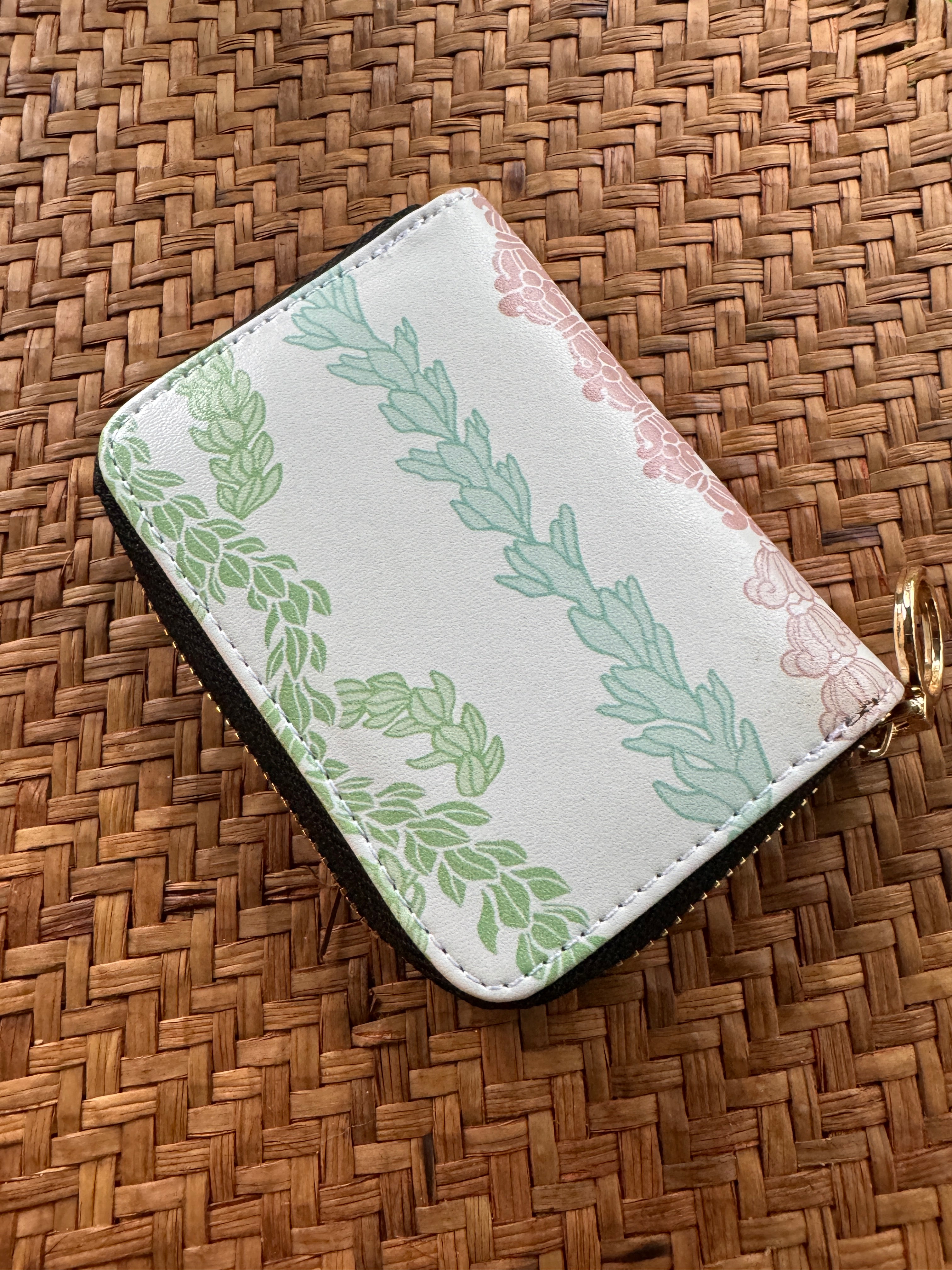 Forever Lei Mini Wallet for Women - Slim RFID Blocking Credit Card Holder with Zipper Pocket | Perfect for Travel, Shopping & Everyday Use