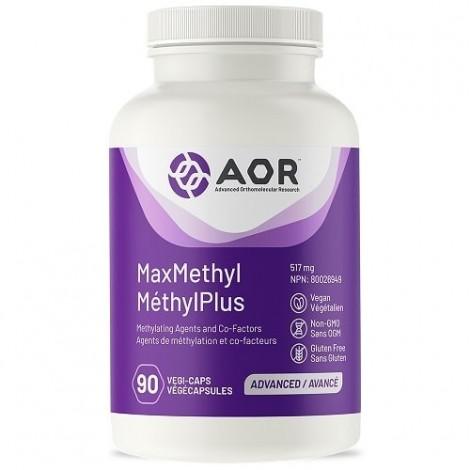 Aor Maxmethyl 90 Capsules - Premium Methylation Support Supplement for Optimal Health & Wellness - Perfect for Daily Energy Boost & Detox Support