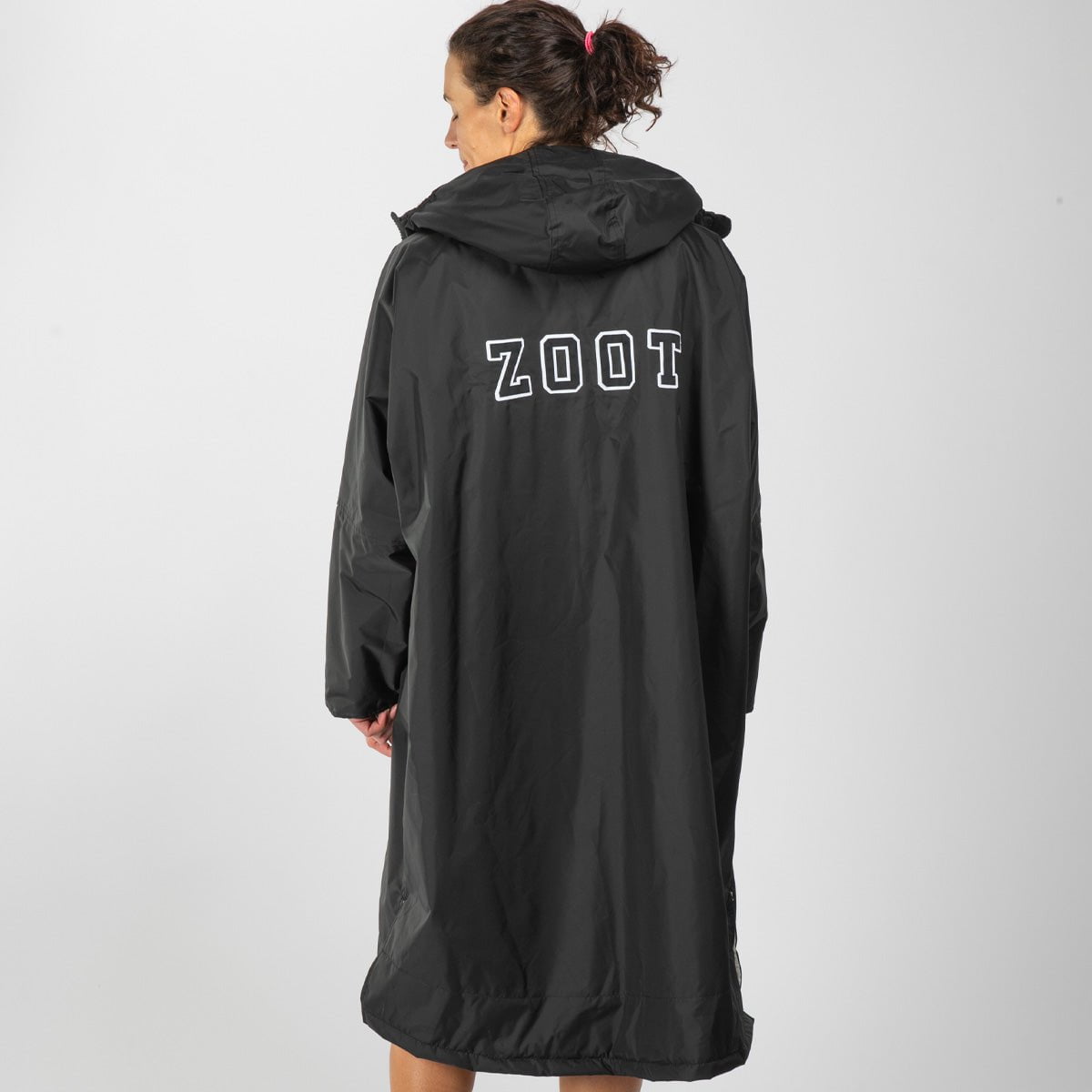 Unisex Ultra Swim Parka - Waterproof & Quick-Dry Swim Jacket for Men & Women (Black) | Perfect for Swimming, Surfing & Beach Activities